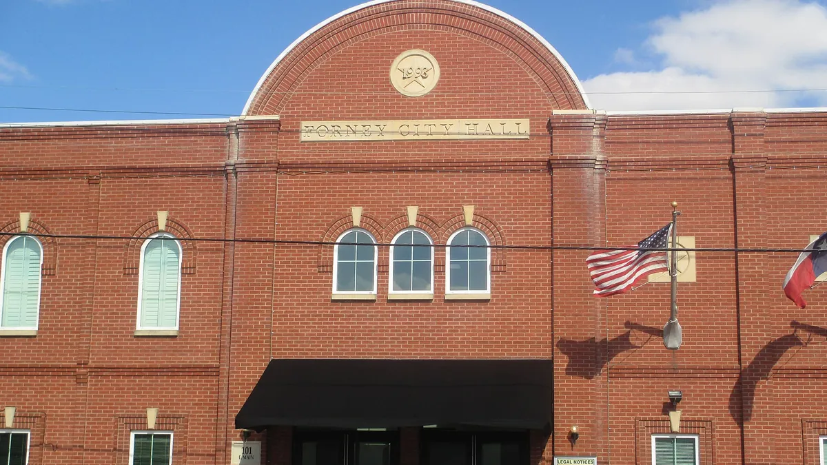 A view of Forney, Texas