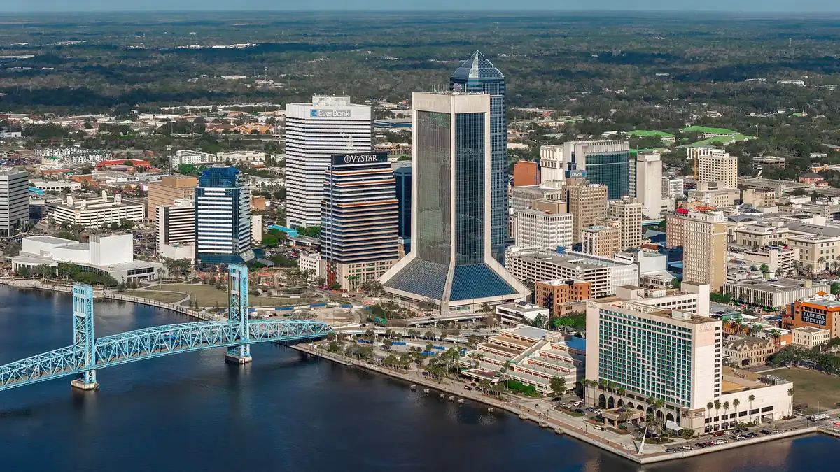 A view of Jacksonville, Florida