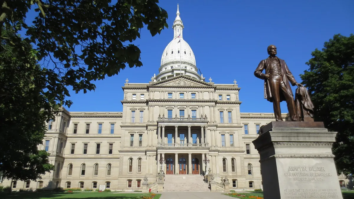 A view of Lansing, Michigan