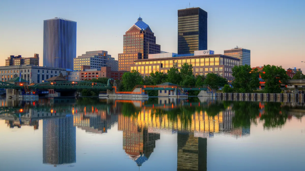 A view of Rochester, New York